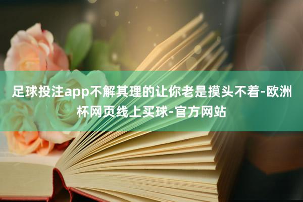 足球投注app不解其理的让你老是摸头不着-欧洲杯网页线上买球-官方网站