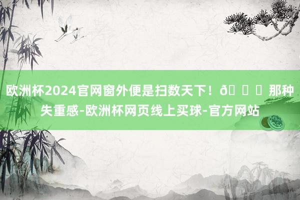 欧洲杯2024官网窗外便是扫数天下！🌍那种失重感-欧洲杯网页线上买球-官方网站